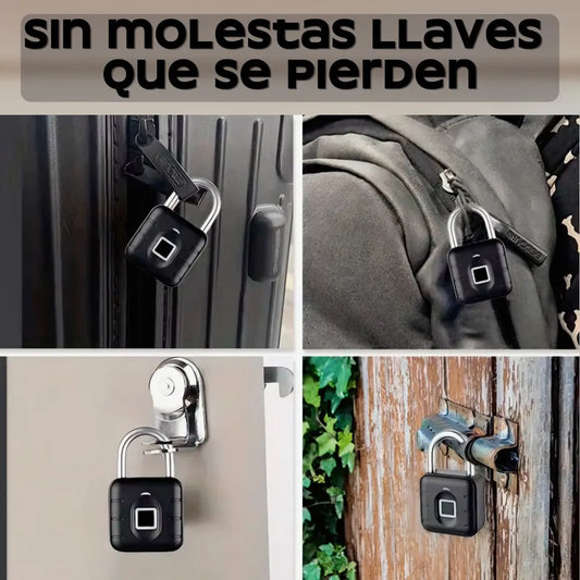 Candado inteligente huella dactilar